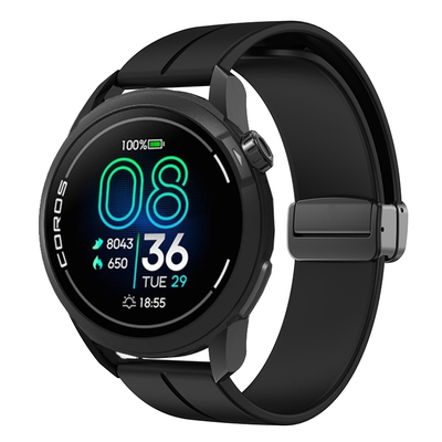 高驰PACE4折叠扣磁吸硅胶手表带