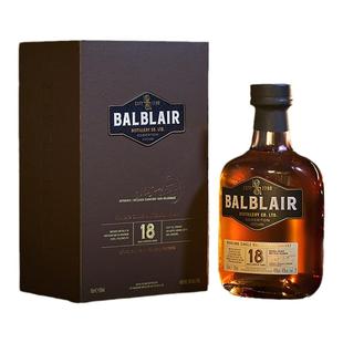 巴布莱尔12年15年18/年单一麦芽 英国苏格兰威士忌洋酒 BALBLAIR