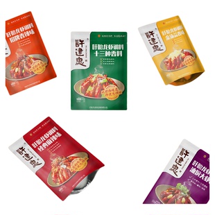 许建忠十三香潜江油焖大虾秘制酱香辣麻辣小龙虾蒜泥虾尾调料包