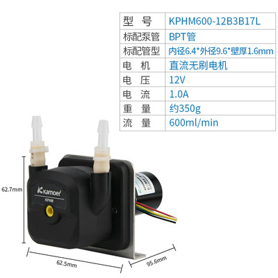 定做卡默尔蠕动泵12v工业泵抽水泵环保水泵 水质检测实验室电机自