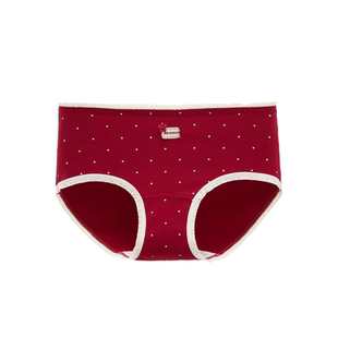 少女圣诞~纯棉红色内裤女可爱2026属马女款本命年女生三角裤女士