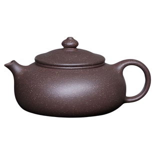 陈壶 寒江壶 青灰段泥 雪竹刻绘 天青泥半手工制约160毫升紫砂器