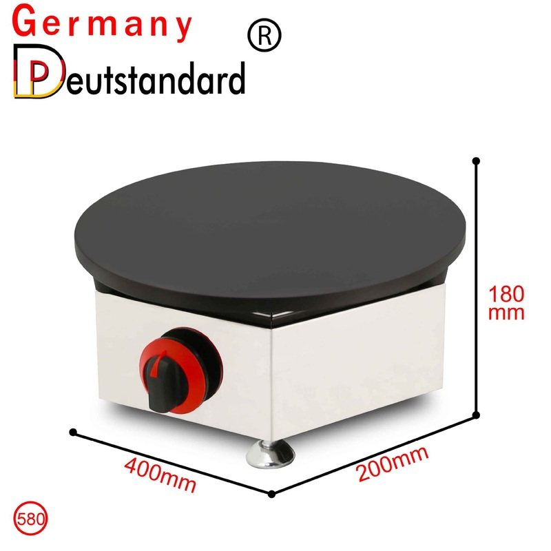 商用新款可丽饼机 电饼铛  班戟炉可丽饼设备 燃气山东煎饼果子机