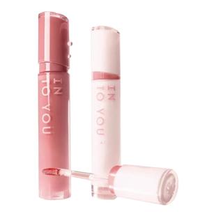 INTO YOU新色镜光丝绒唇釉黄子弘凡限定VT09拨弦粉哑光滋润口红女