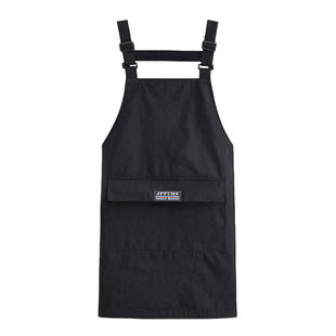 洋气家用厨房做饭防泼水罩衣书透气大口袋工作服成人可定制围裙