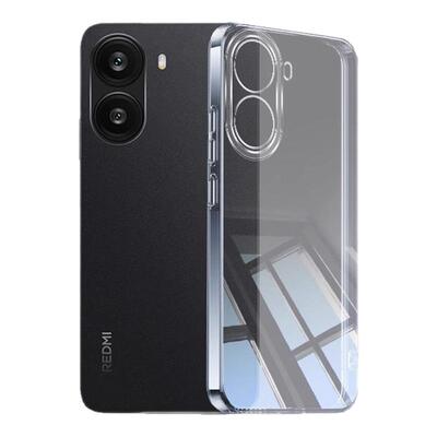 适用红米turbo4pro手机壳新款红米Turbo4防摔保护套超薄全包镜头透明高级感精孔软壳简约男女redmi外壳