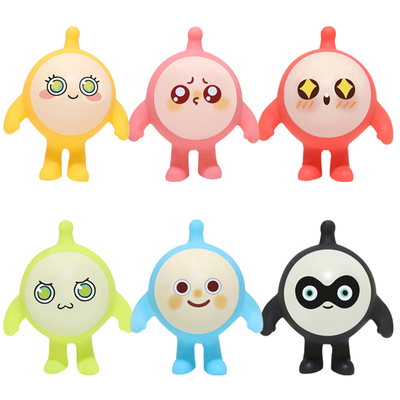 蛋仔卡通蛋糕装饰摆件