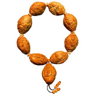 万佛朝宗九龙橄榄核手串男款盘玩高端男士文玩核雕雕刻精雕高级感