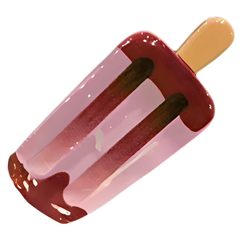 儿童卡通雪糕小发夹2025新款小女孩侧边刘海夹女童前额碎发夹头饰