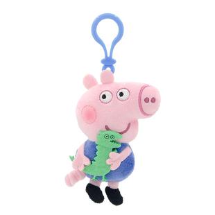 小猪佩奇正版2024年双11设计新款安抚布娃娃儿童公仔挂件书包吊饰
