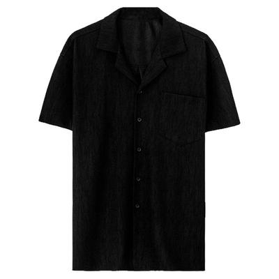 高级感垂感冰丝衬衣衬衣