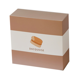 ins风高档达克瓦兹凤梨酥包装盒烘焙甜点牛轧饼雪花酥费南雪打包