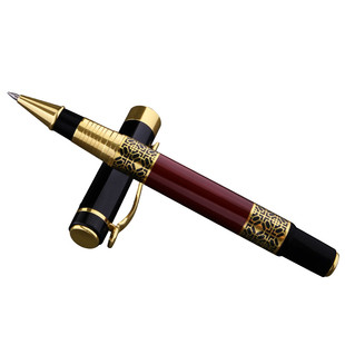 免费刻字永生中国风签字笔复古签字单名商务礼品金属笔杆新潮国货