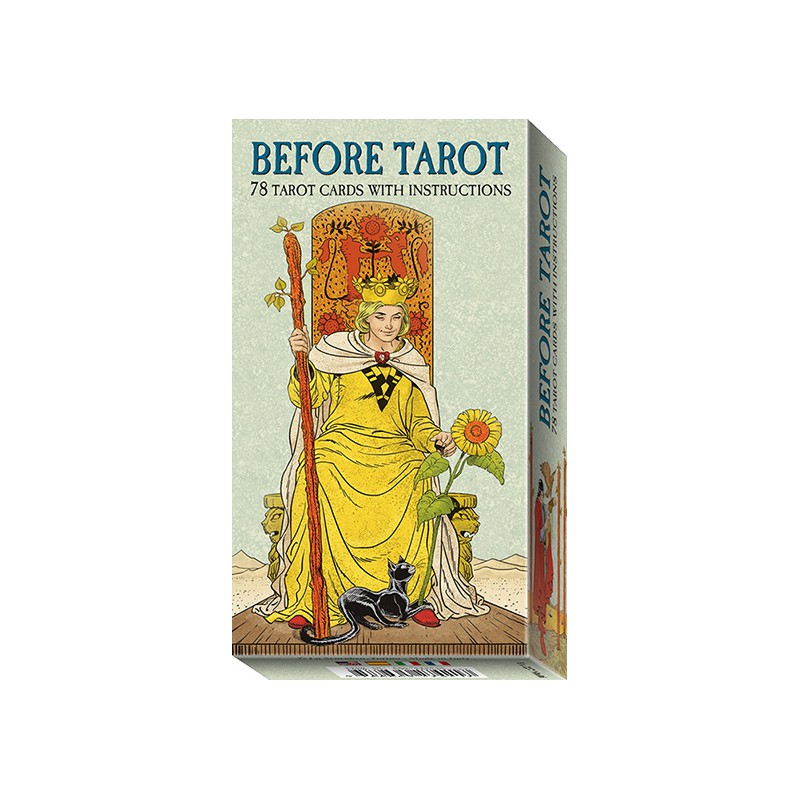 进口正版前伟特塔罗牌 Before Tarot 意大利桌游卡牌