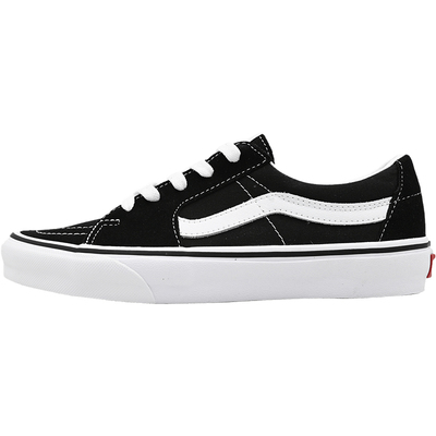 vans范斯中性低帮黑色休闲鞋