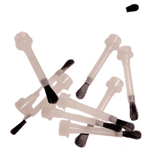 美甲甲油胶专用毛刷 指甲油替换弧形底胶色胶封层刷头 指甲瓶刷