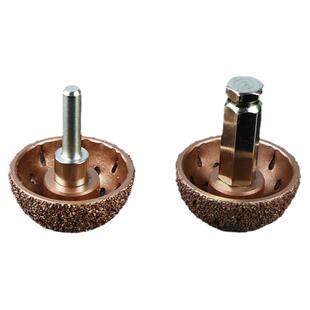 补胎打磨头钨钢合金打磨轮高速低速打磨机轮胎打磨碗砂轮头打磨刷