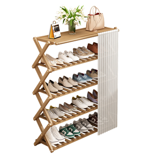 家用入户门折叠鞋架简易门口多层大容量鞋柜2026新款收纳神器架子