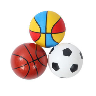 充气球儿童玩具拍拍球小皮球西瓜球幼儿园弹力小篮球按摩球球类