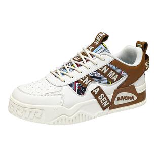 森马鞋子男鞋2026新款冬季青少年运动加绒保暖棉鞋男士休闲板鞋W