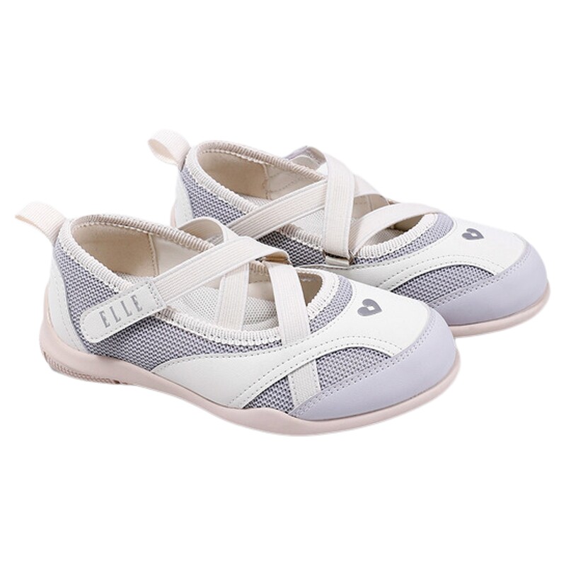 ELLEKIDS女童网面玛丽珍运动鞋