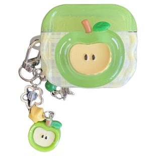 ins风红色苹果适用airpodspro2保护套耳机壳新年三代airpods4二代耳机壳苹果pro3耳机保护套无线蓝牙耳机外壳