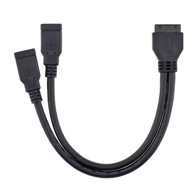 USB3.0前置面板线双胞胎线