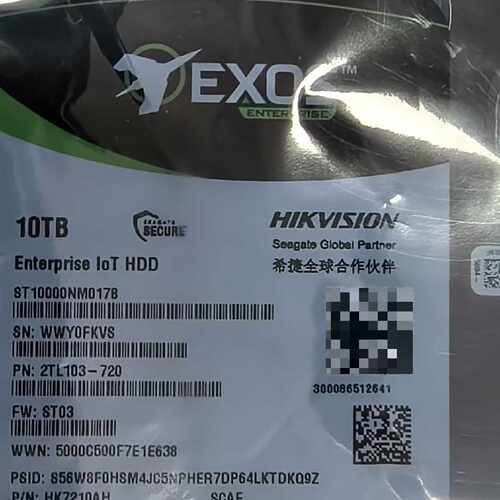 希捷Exos 10TB企业级硬盘 ST10000NM017B—议价
