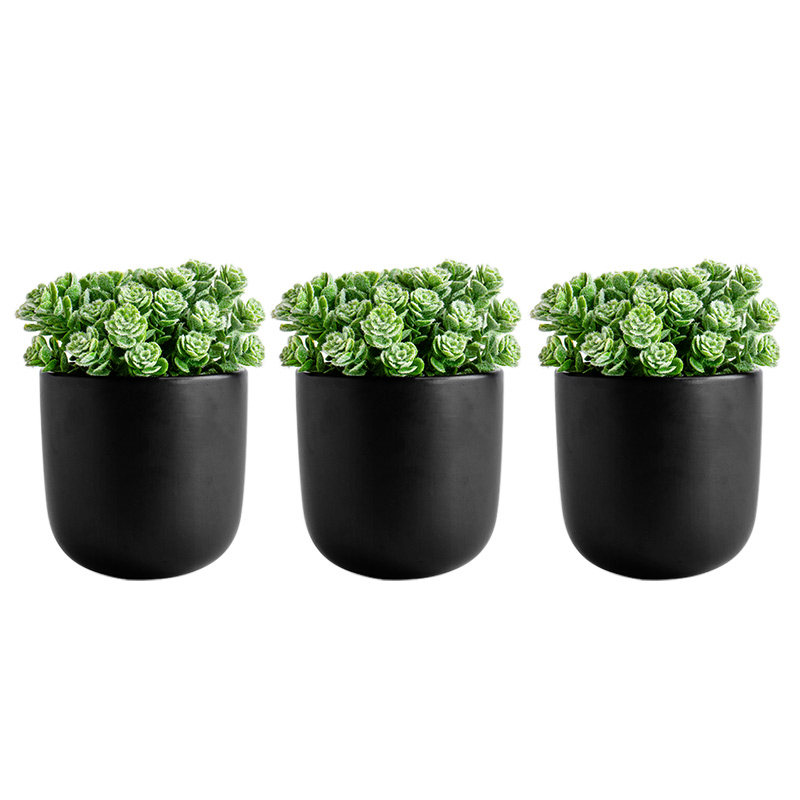 挂壁式无孔水培花盆垂吊绿植创意陶瓷吊兰墙上悬挂玄关装饰花器
