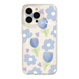 浪漫碎花iPhone17promax苹果16小米15华为Pura70新款mate80文艺ins风适用oppofindX9荣耀90透明vivos50手机壳
