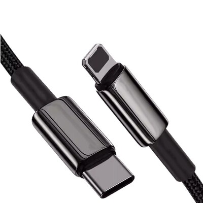 费慕PD27W充电线黑色适用苹果iPhone14/11/13/xr手机快充数据线快充11pro器12手机13车载平板ipad闪充typec