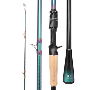 钓迷澜蘭溪雷强路亚竿杆打黑鱼专用XH轻重雷套装超硬远投大物富士