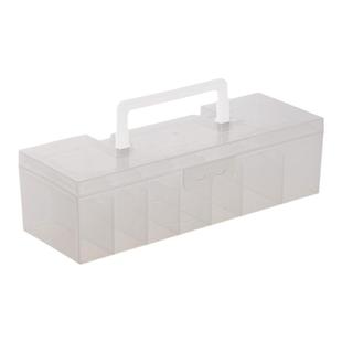 卡片收纳盒儿童小卡奥特曼卡牌透明分隔整理盒防尘带盖叶罗丽卡册