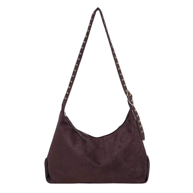 handbag2026秋冬新款复古时尚托特包大容量休闲单肩斜挎流浪包包
