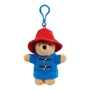 英国官方正版帕丁顿熊钥匙扣毛绒玩具公仔娃娃精致高级感包包挂件