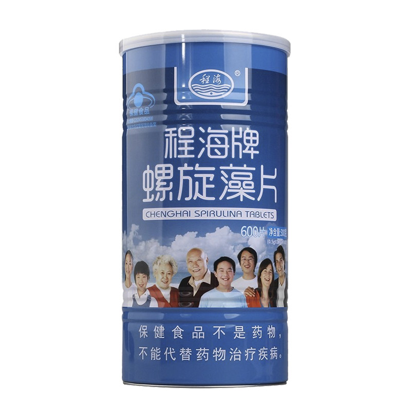 【两桶装】程海牌螺旋藻片 0.5g/片*12片*50袋