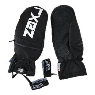 成人刻滑全掌凯夫拉耐磨手背拉链透气boa可调节单板滑雪手闷子女