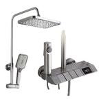 官方正品全铜恒温淋浴花洒套装家用浴室沐浴器卫生间增压淋雨喷头