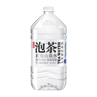 农夫山泉武夷山泡茶水4L*4桶*5箱
