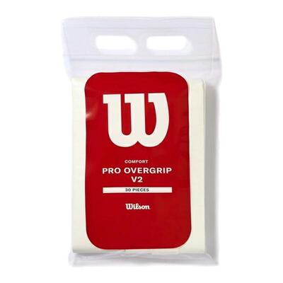 日本直邮Wilson PRO OVERGRIP V2 网球手胶（30 片装）WR84499010