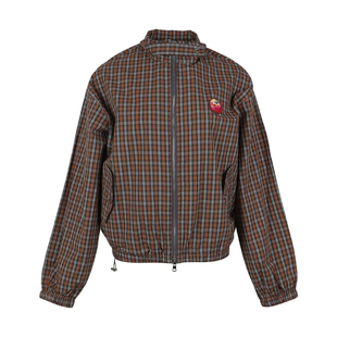 CLOUDSEASON西红柿格纹外套巨好看的早春外套女款春季外套女外套