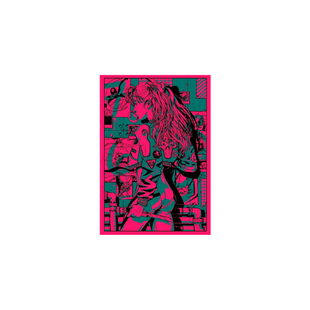 TLP反光车贴 EVA二号机惣流明日香真心为你手冲日漫动漫防水贴纸