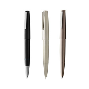 德国LAMY凌美2000系列新版14K金笔/活塞式钢笔玻璃纤维/全钢EF/F