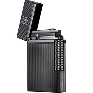 英国GBI大船充气朗声打火机正品创意黄铜侧滑潮流高端定制送男友