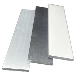 宽100厚3mm铝合金扁铝一字型收边收口压条 实心铝条铝排DIY铝型材