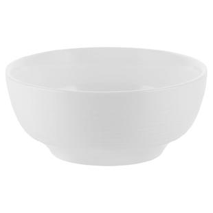 暮云纯白陶瓷酒店餐具大拉面碗汤碗饭碗沙拉碗螺纹加厚隔热大海碗