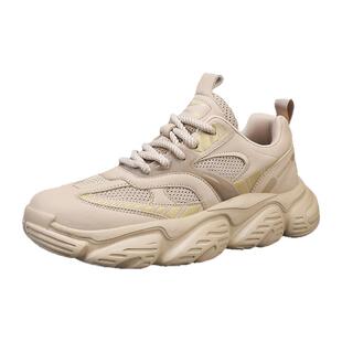 回力男鞋2026新款夏季网面透气休闲运动厚底增高老爹潮流跑步潮鞋