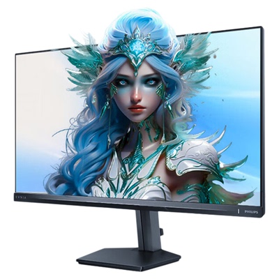 飞利浦27寸圆偏光硬件护眼显示器