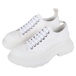 【自营】ALEXANDER MCQUEEN亚历山大麦昆女士百搭帆布休闲运动鞋