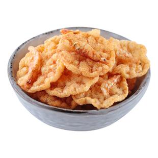哇！巨鲜！入口即化！米惦樱花虾米饼鲜香酥脆非油炸膨化休闲零食